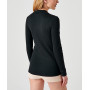 Damart T-Shirt Thermolactyl Col Montant, Côtes Molletonn sous-vêtement Femme
