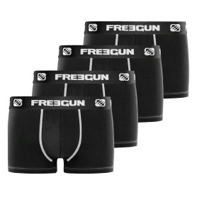 Freegun Freegun Boxer Fg/1/Bmx4 Boxeur ajusté Homme (Lot de 4)