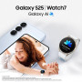 Samsung Galaxy S25, Smartphone Android 5G avec Galaxy AI, 128 Go, Chargeur secteur rapide 25W inclus, Smartphone déverrouillé, V