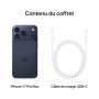 Apple iPhone 17 Pro Max 2 To : Écran 6,9 pouces avec ProMotion, Puce A19 Pro, Autonomie record sur iPhone, Système caméra Pro Fu