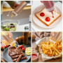 Bouteille à presser, sauce 500 ml, bouteille à seringue, huile en plastique, ketchup, sauce soya piquante, huile d'olive