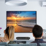 Lecteur DVD HD, DVD-168 Lecteurs DVD Toutes Régions pour TV, Lecteur DVDs CD pour Système Stéréo Domestique avec Entrée USB, Sor
