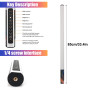 Lampe vidéo LED Portable, bâton Lumineux de Photographie LUXCEO Mood1, intensité Variable et mémoire, Batterie intégrée 2000 mAh