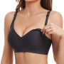 Vinfact Soutien-Gorge Femmes d'allaitement Soyeux et Lisse sans Armatures sans Couture Soutien-Gorge de maternité avec Extension