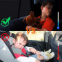 Joyblossom Pare Soleil Voiture Bébé,2 Pièces Chaussette pour Enfants et Animaux,Bloquer Les Rayons UV Anti Moustiquaire,Taille U