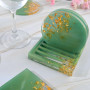 5 moules de dessous de verre en résine, sous-Verres Ronds et Carrés, Moules Pour Table DéCoration Coaster Tapis De Bol, pour Mak