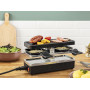 Tefal Appareil à raclette grill, 2 personnes, Format modulable, Prise intégrée pour brancher d'autres appareils, Compact, Plug &