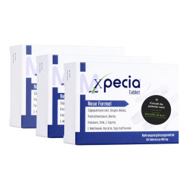 XPECIA Comprimés pour hommes contre la chute des cheveux, bloque la DHT, nouvelle formule de croissance des cheveux