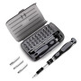 Vinabo Jeu Tournevis de Précision 32 en 1- Mini Set Tournevis Magnétique Bricolage Electronique de Réparation Kit, Outil Informa