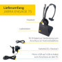 Jabra Engage 75 Mono Casque Sans fil Arceau Bureau/Centre d'appels Bluetooth Noir