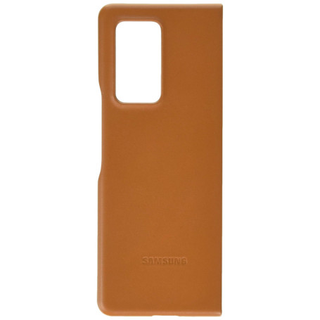 Coque en Cuir pour Samsung G Z Fold 2 Marron Samsung