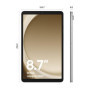 Samsung Galaxy Tab SM-X110NZSAEUB tablette 64 Go 22,1 cm (8.7") Mediatek 4 Go Wi-Fi 5 (802.11ac) Android 13 Argent"
