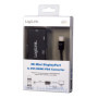 LogiLink CV0110 changeur de genre de câble Mini Displayport DisplayPort Gris