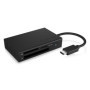 ICY BOX IB-CR401-C3 lecteur de carte mémoire USB 3.2 Gen 1 (3.1 Gen 1) Type-C Noir