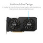 ASUS Dual -RX6600XT-O8G AMD Radeon RX 6600 XT 8 Go GDDR6