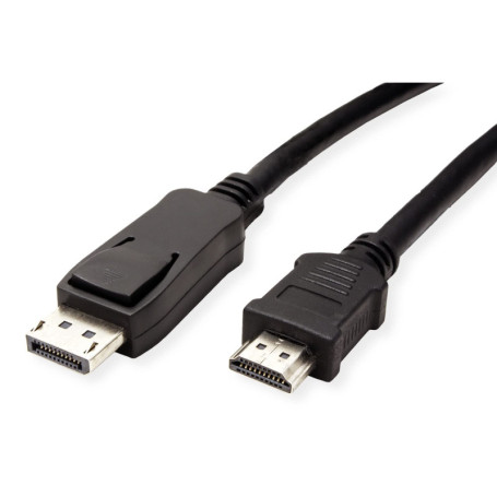 VALUE Câble DisplayPort DP - HDTV, M/M, 2m