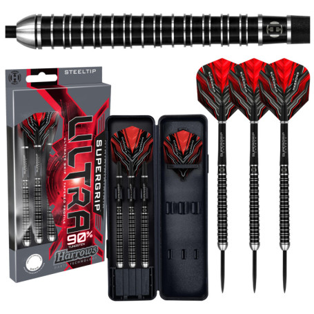 Fléchettes Supergrip Ultra 90 steel 25g R