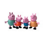 Peppa Pig ensemble de 4 figurines la famille