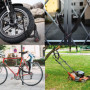 FOBOZONE Antivol Moto,Chaînes Antivol, Antivol Velo,Serrure de Chaîne épaissie de Haute Résistance, Robuste. (100cm Longueur x 9
