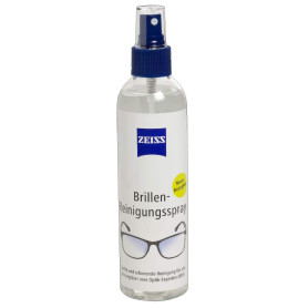 Zeiss - Spray nettoyant pour lunettes - Contenance : 240 ml - Pour un nettoyage en douceur et en profondeur de vos verres - Sans