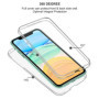 SOGUDE Coque pour iPhone 11 6.1 (2019) - Étui Transparent Silicone TPU Intégral 360 Degrés Full Body Protection pour iPhone 11 6