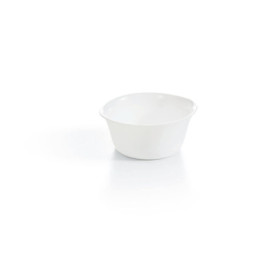 Luminarc - Ramequin rond Blanc Smart Cuisine Carine 250°C - Verre Innovant - Léger et Extra-Résistant - Nettoyage Facile - Fabri
