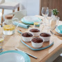 Luminarc - Ramequin rond Blanc Smart Cuisine Carine 250°C - Verre Innovant - Léger et Extra-Résistant - Nettoyage Facile - Fabri