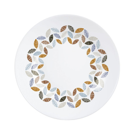 Assiette creuse 20 cm Florescence