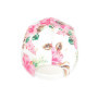Casquette NY Blanche et Rose Fleurs Tropicale Fashion Baseball Hawai - Taille: Taille Unique - Couleur: Rose - Mixte