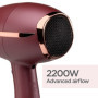 BaByliss Berry Crush 2200 Sèche-cheveux puissant, séchage sans frisottis, technologie ionique, léger
