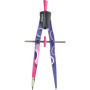Maped Bow Precision System 291013 Boussole fantaisie Couleurs assorties Violet ou bleu