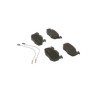 Bosch BP758 - Plaquettes de Frein Avant pour Voiture - Qualité Bosch - Réduction du Bruit et de la Poussière - Certifié ECE-R90 