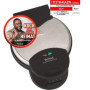Tefal WM310D Gaufrier en forme de cœur, pour gaufres en forme de cœur, régulateur de température en continu, plaques antiadhésiv
