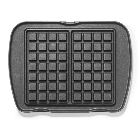 LAGRANGE Jeu de plaques Gaufre 4x7, compatible avec tous les gaufriers "Premium", Plaques en fonte d'aluminium, Revêtement antia