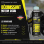 SNQR Décrassant et Décalaminant Moteur Diesel 5en1 375mL Ultra-Efficace | Nettoyage Immédiat Injecteurs, Turbo, FAP, EGR | Décra