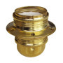 Tibelec 815130 Douille Acier Laitonné + Bague E27 Bronze