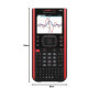 Texas Instruments TI-NSP CX II Cas FC Calculatrice Graphique, le noir