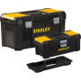 STANLEY Lot bonus de 2 caisses à outils STST1-75772, Jaune/Noir
