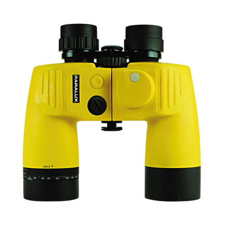 Paralux Jumelles Atlantique Compas Analogique Etanches 7 x 50 Jaune 01-2003-1
