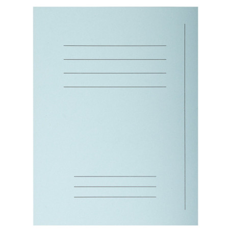 Exacompta - Réf. 435006E - Paquet de 50 chemises rigides imprimées Forever® 220 g/m2 - chemises 100% recyclées et certifiées Ang