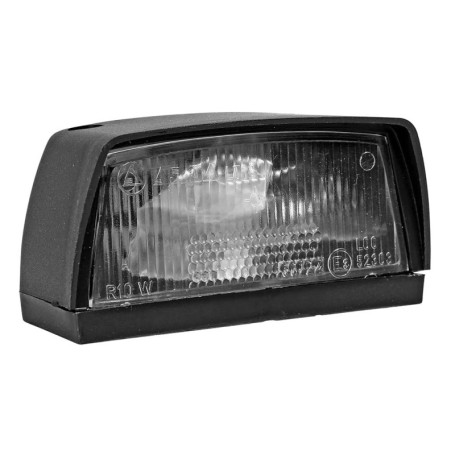 OROK - Feux éclaireur de plaque/A fixer - Eclairage pour plaque d'immatriculation - Ampoule graisseur R5W fournie - Dimensions :