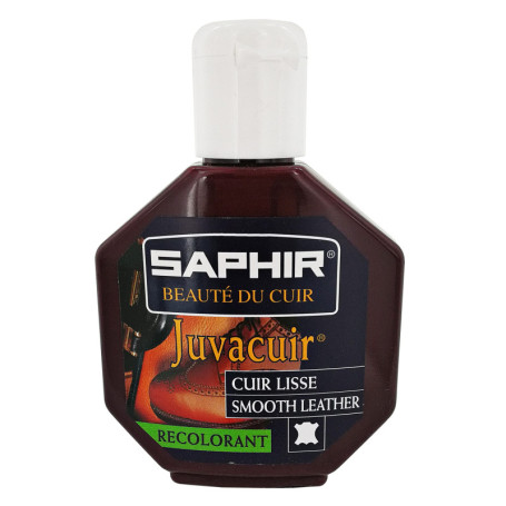 Saphir Teinture Juvacuir Bordeaux 75 ml