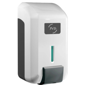 JVD Cleanline Distributeur de Savon ''Gel'' Blanc ABS