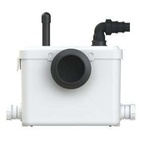 Aquasani 3 - Broyeur WC Adaptable avec Connexions pour Douche, Lavabo et Bidet, Installation Facile, Relevage 3m Vertical, 30m H