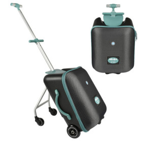 BÉABA & Micro Mobility, Valise Cabine 2 en 1 avec une Assise pour Enfant, A partir de 4 ans, Evolutive, Large Ouverture, Capacit