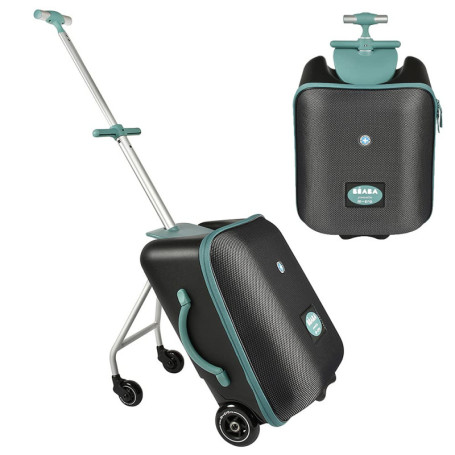 BÉABA & Micro Mobility, Valise Cabine 2 en 1 avec une Assise pour Enfant, A partir de 4 ans, Evolutive, Large Ouverture, Capacit