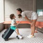 BÉABA & Micro Mobility, Valise Cabine 2 en 1 avec une Assise pour Enfant, A partir de 4 ans, Evolutive, Large Ouverture, Capacit