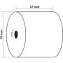 Exacompta - Réf. 5770120V - Lot de 10 bobines pour machine à calculer et caisses - largeur 57 mm x diamètre 70 mm - mandrin 12 m