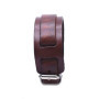 ZENSE - Bracelet de force pour homme en cuir ajustable marron ZB0322