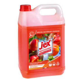 JEX Professionnel - Triple action - Nettoie, parfume et désinfecte - Multi usages - Contact alimentaire - Sans allergènes - Parf